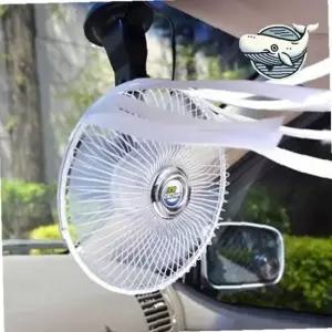 자동차 유리부착식 미니 선풍기 여름용 차량