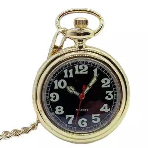 빈티지 회중시계 방수 목걸이 남녀 골드 학생걸이 기계