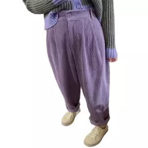 밴딩 배기팬츠 겨울 고무줄 골덴 바지