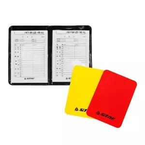 심판 카드 수첩형 레드 경기 축구