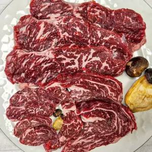 소고기 채끝살 새우살 400g 고기선물세트 한우갈비살 소고기구이용