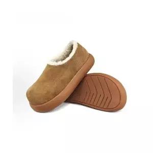 여자신발 운동화 하이탑 통굽 버켄 슈즈 가을 겨울 한 발에 백헤어 기모 면 화 원템4