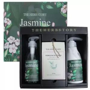 자스민 바디워시+바디로션+버블바스파우더 3종 선물세트(박스포장)