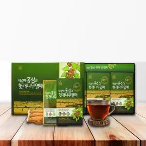 [로지프로] 국산 홍삼 헛개 액상파우치 30포 액기스 홍삼액기스 헛개나무차