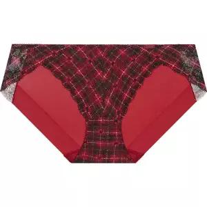 게스언더웨어 홀리데이 하트체크 팬티(GDWBPB12)
