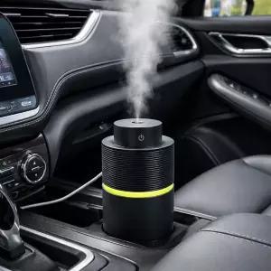 허리케인 차량용 가습기/자동차 USB 가습기 LED가습기 휴대용 저소음 차량공기질 운전편의