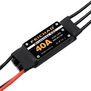 고정 날개 DIY RC 다축 항공기 드론 헬리콥터(1피스 롱 케이블)를 위한 5V 3A BEC가 장착된 페이차오 40A