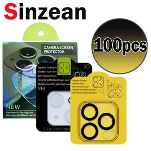 100PCS 아이폰 호환 16E 15 14 13 12 11 ipad 호환 Pro Max 미니 소형 호환 플러스 3D 풀 커버 백 카메라