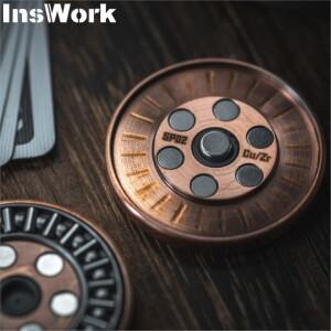 몽테조이 LAUTIE EDC 신소재 구리 악마의 밀크 캡 마그네틱 햅틱 코인 2099 시리즈