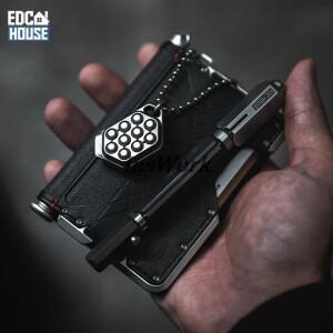 몽테조이 LAUTIE EDC Marshal 기계식 볼트 액션 펜 House Fidget Gadgets 멋진 장난감 가제트