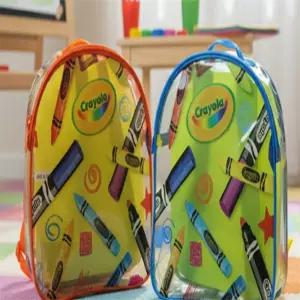 마주모아샵 비닐 배낭 미술가방백팩