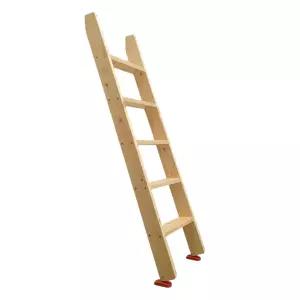 이층침대 나무 사다리 분리형 일자 숙소 프레임 난간 침대 다락 가정용 계단