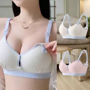 앞버튼 수유브라 브래지어 산모 모유수유 노와이어 1+1