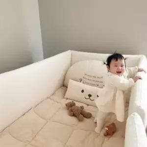 신생아 토퍼 패드 이불 아기용 순면 아기 낮잠