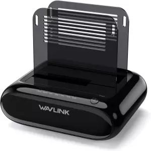 WLINK 듀얼 베이 하드 드라이브 도킹 이션 - USB 3.0에서 SATA I/II/III로 2.5 및 3.5 HDD/SSD(고정 베젤