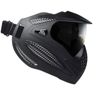 자이지스택 페인트볼 마스크 일체형 선바이저 에어소프트 마스크, 넓은 시야, 안개 방지, 페인트볼용 조절 가능한 헤드밴드,