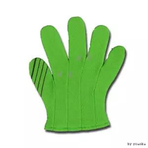 T 때타올 목욕장갑타올 샤우미 손가락 목욕용품 목욕장갑