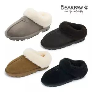 비밀 BEARPAW ISOBEL 양털 뮬 womens 4종 택1 140293