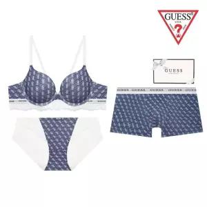 매장정품 GUESS 게스 데님 커플속옷세트 GCWBR144BP144DR145NY 946397