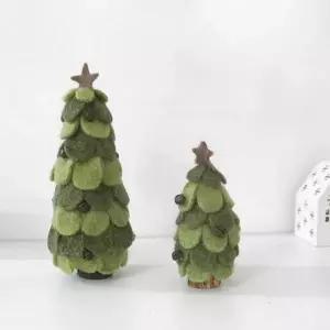 [텐바이텐]크리스마스 양털 방울트리 16cm