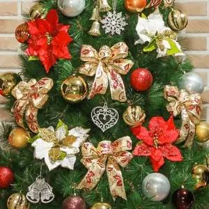 [텐바이텐]180cm 트리용 골드 레드 장식세트 트리꾸미기