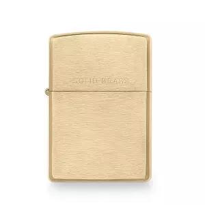 지포 ZP204 클래식 브러시드 솔리드 라이터 타임메카