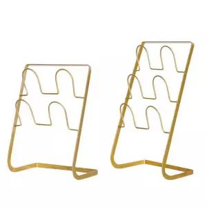 철제 신발정리대 실내화 슬리퍼 거치대 현관 슈즈렉 2단