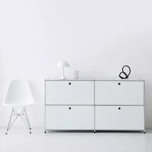 거실수납장 미드센츄리 모듈수납장 거실장 모듈가구 티비다이 (WFK5Y8Z)