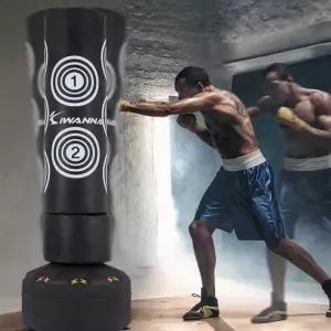 피트니스 스트레칭 근력운동 홈트레이닝 스탠딩 펀칭백 흡착 샌드백