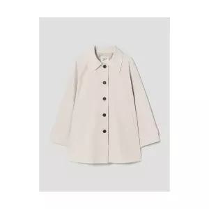 매장정품 에잇세컨즈 8SECONDS 칼라넥 우먼 하프 트렌치 베이지 32533TLY1A 105571