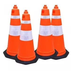 고품질 주차콘 교통 안전 대형 주차표지 10개 안전콘꼬깔 전꼬깔 (WFKANWZ)