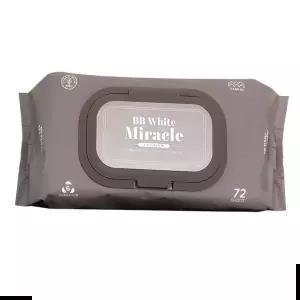 캡형물티슈 비비 화이트 미라클 물티슈 프리미엄(72매입)1개