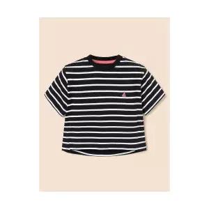 빈폴 키즈 여아 스트라이프 반팔 티셔츠 블랙 (BI5242GE35) Z309769 GX47956662D-D41