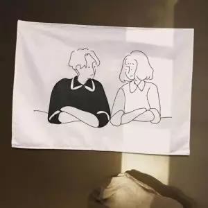 대형 패브릭 포스터 바라보기 S 패브릭가리개 WEC9E26