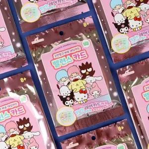 산리오 밸런스 카드 30개 1세트/질문/대화/고민/공감/말풍선/낱말/상담/아이스브레이킹/말씀/글귀/게임