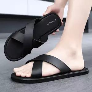 [라일리] Rly 여름 데일리 외출 용 남성 엑스 슬리퍼 코디