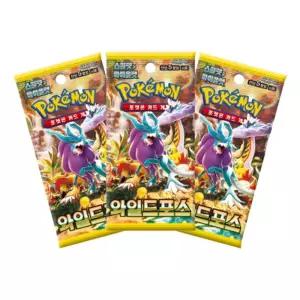 포켓몬 카드 스칼렛바이올렛 확장팩 와일드포스 30개 게임 놀이 캐릭터