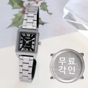 [카시오]무료각인 카시오 LTP-V007D-1B 사각 여자메탈시계 d