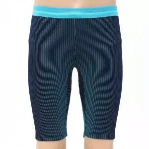 러닝용 스카이블루 스포츠 타이즈 반바지