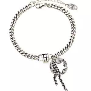 B191 별을 순은팔찌 학교 담은 925순은팔찌 사무실 드롭체인팔찌 관공서 H08WFGIE3T