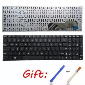 프레임 없는 영어 노트북 키보드 Asus X541 X541U X541UA X541UV X541S X541SC X541SA X541UJ 용 미국 키보