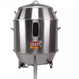 항아리 삼겹살 구이 훈제 그릴 소형 바베큐 훈연기