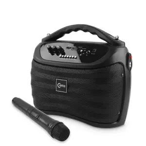 [KY201] Coms 블루투스 스피커  무선 마이크 앰프 (30W USB/MicroSD 재생)