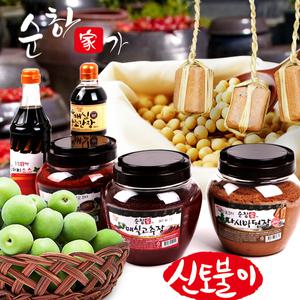 순창가 다시마된장1.8kg/고추장/쌈장/간장/맛간장/장아찌소스