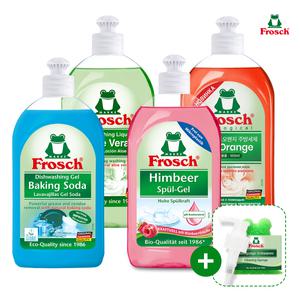 프로쉬 주방세제 4종(펌프+수세미) 맨손주방세제
