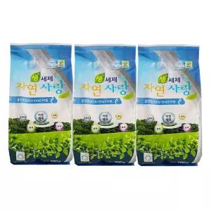 자연사랑 이엠 생세제 700gx3개 순식물성 아토피안심 유아옷 욕실 주방 클리너 다목적세제