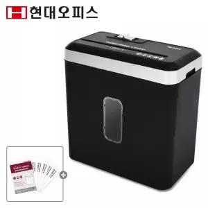 [현대오피스] 소형 문서세단기 PK-525X +오일페이퍼 가정용 개인용 종이파쇄기 세절기 1회 5매 9L