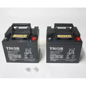 TIGER 대세 스쿠터 휠체어용 배터리 12V 50Ah (2개/1세트)