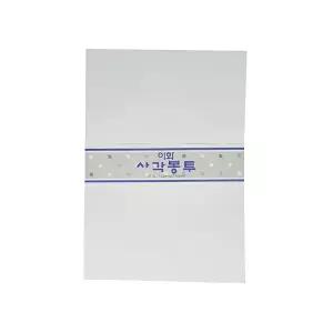 이화 사각봉투 대 135X195mm 100매 카드 청첩장 편지