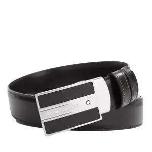 [몽블랑] 로고 양면 프리컷팅 128136 남성 벨트 (기존모델명 38156)